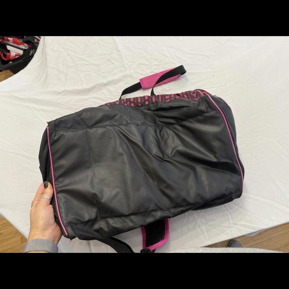 Under Armour Pink & Black Gym Duffel Bag - Picture 5 of 6